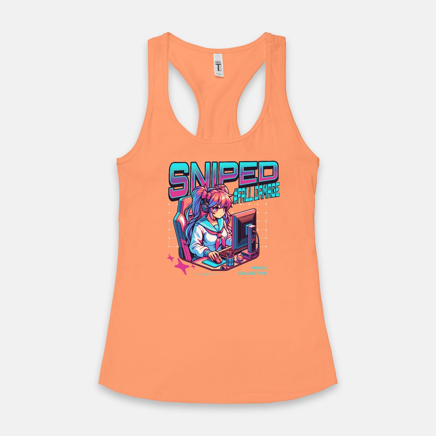 Sniped Women's Racerback Tank Next Level 1533