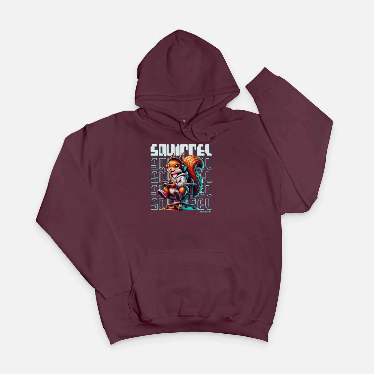 Squirrel Unisex Hooded Sweatshirt Gildan 18500