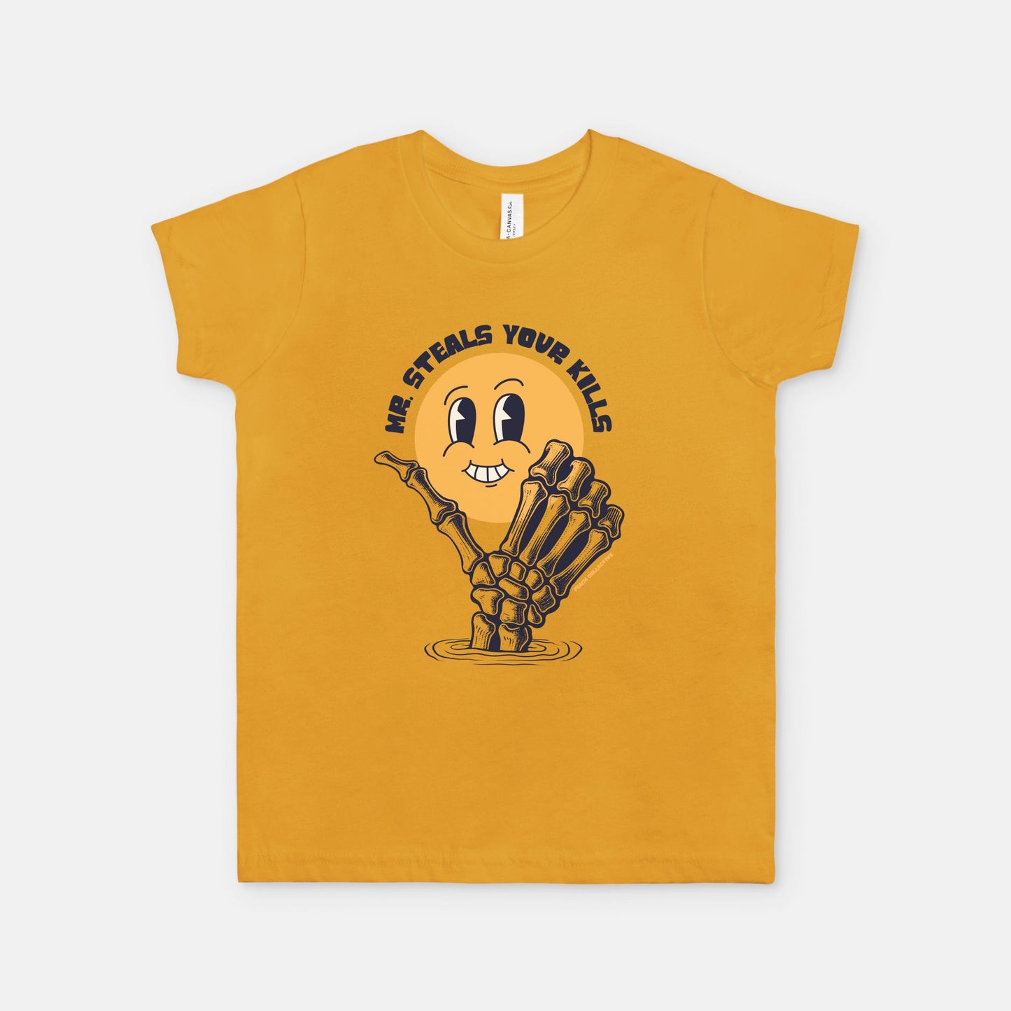 Mr. Steals Your Kills Bella Canvas Youth Unisex Jersey Short Sleeve Tee 3001Y