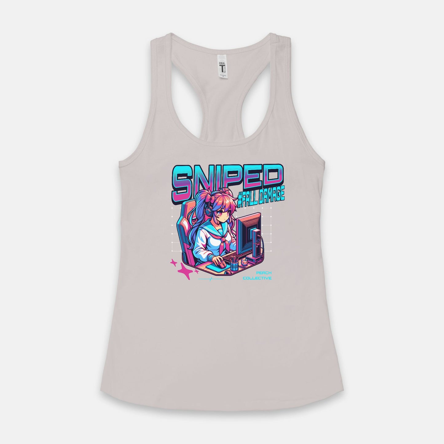 Sniped Women's Racerback Tank Next Level 1533