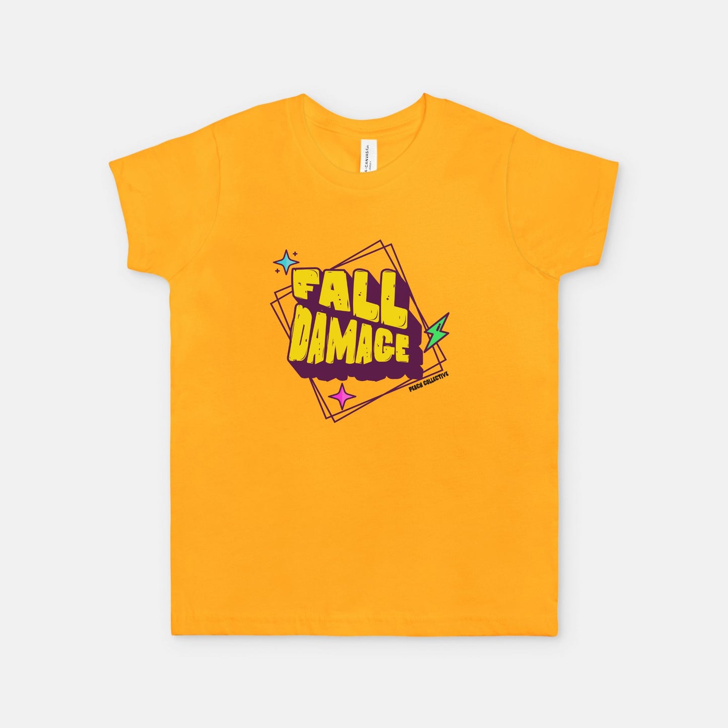 Fall Damage Bella Canvas Youth Unisex Jersey Short Sleeve Tee 3001Y