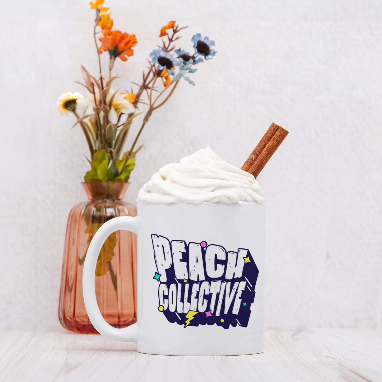 Retro Peach Collective Mug 11oz