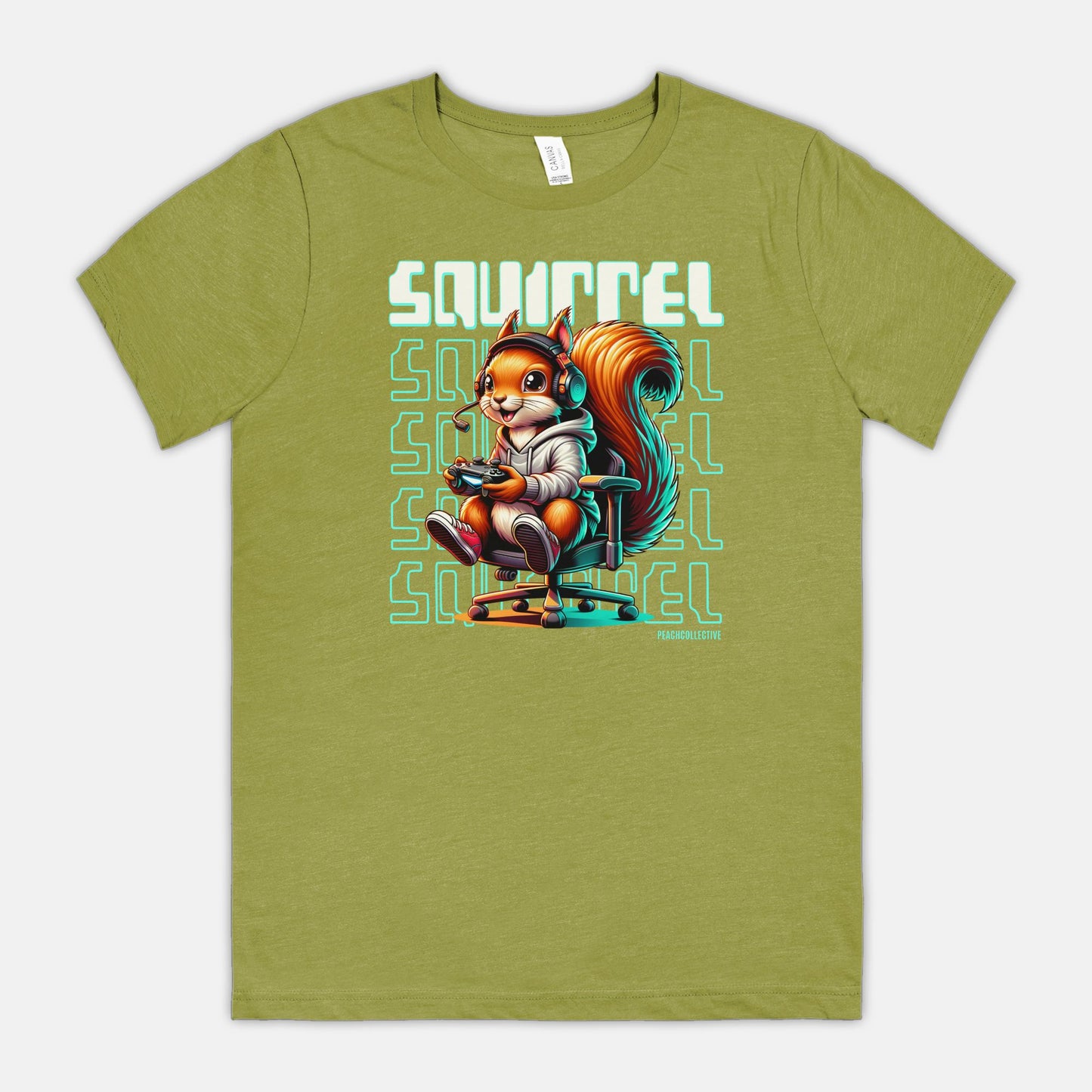Squirrel Bella Canvas Unisex Tee 3001CVC