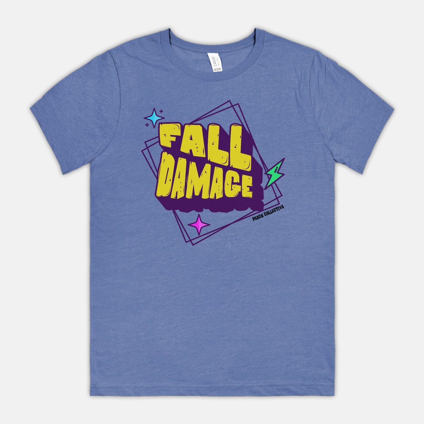 Fall Damage Bella Canvas Unisex Tee 3001CVC