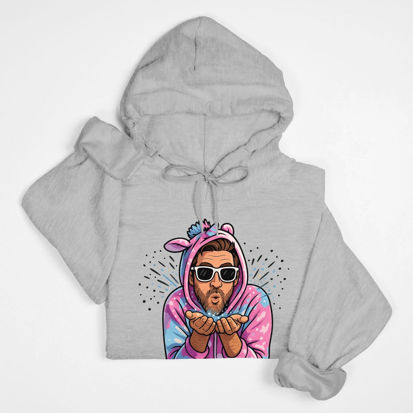Only Horns Unisex Hooded Sweatshirt Gildan 18500