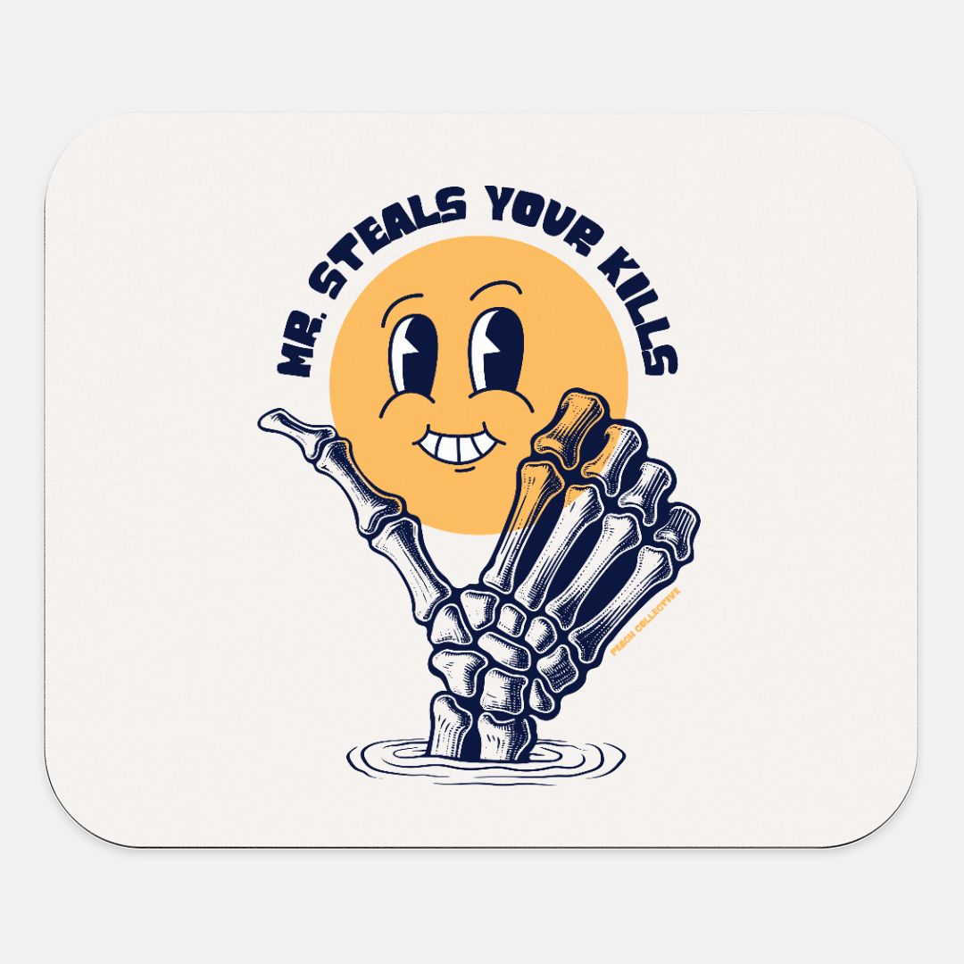 Mr Steals Your Kills Mouse Pad (Rectangle)