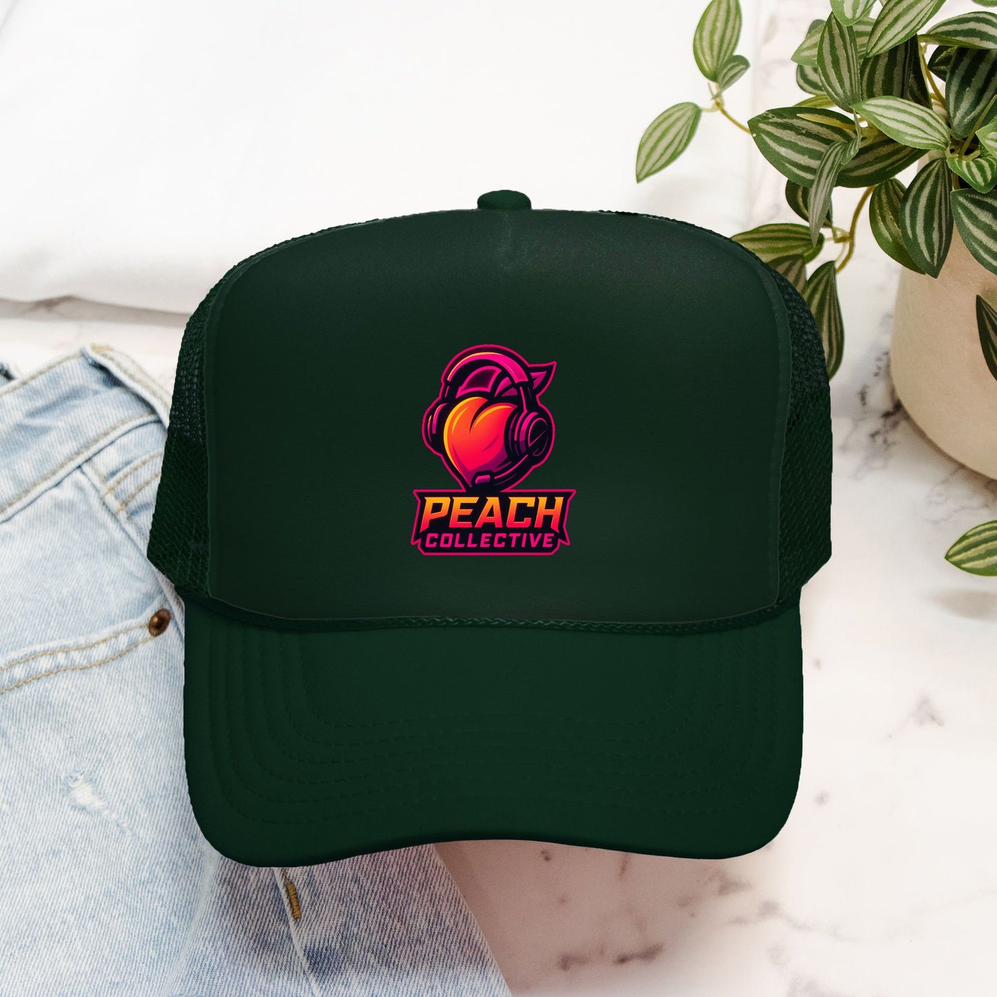 Peach Collective Foam Trucker Hat Otto 39-165