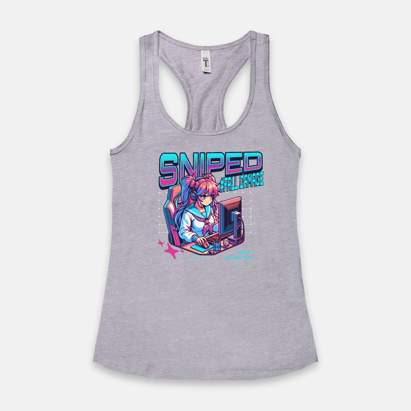Sniped Women's Racerback Tank Next Level 1533