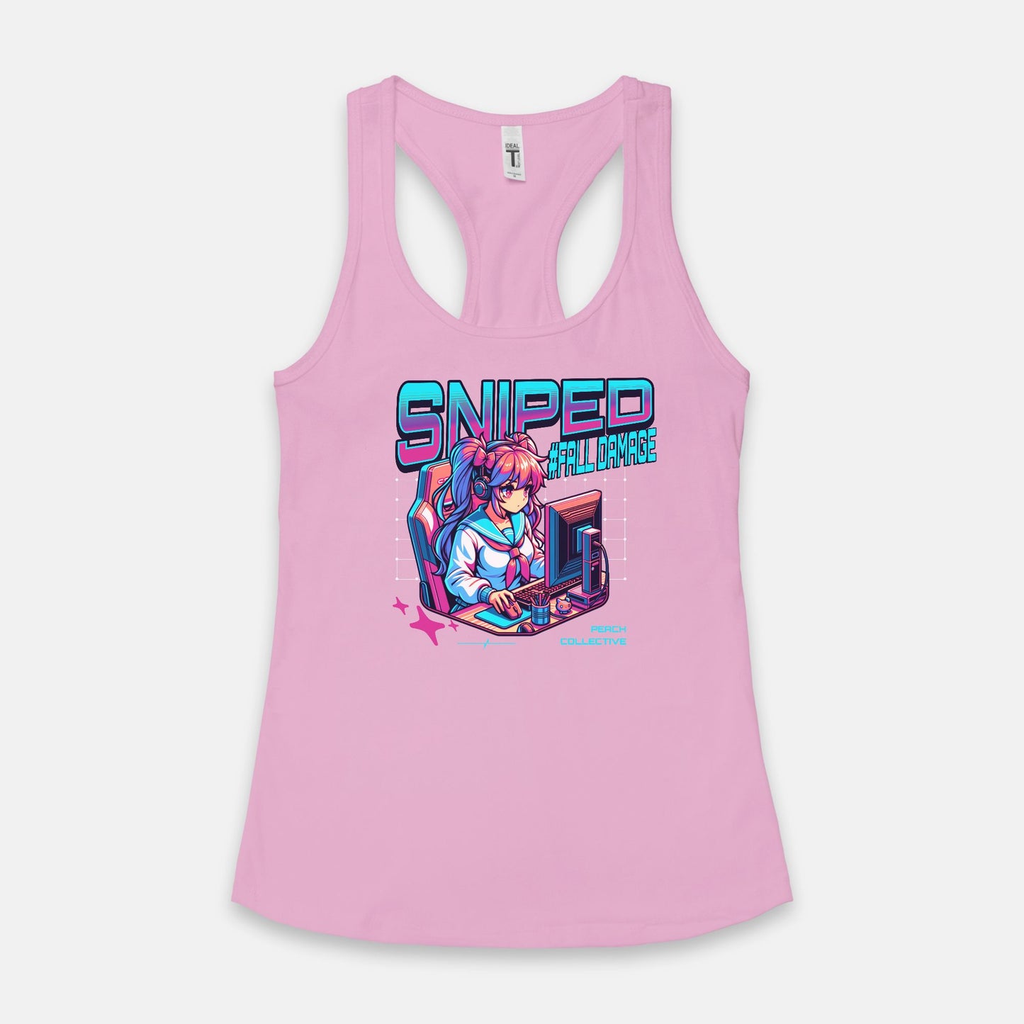 Sniped Women's Racerback Tank Next Level 1533