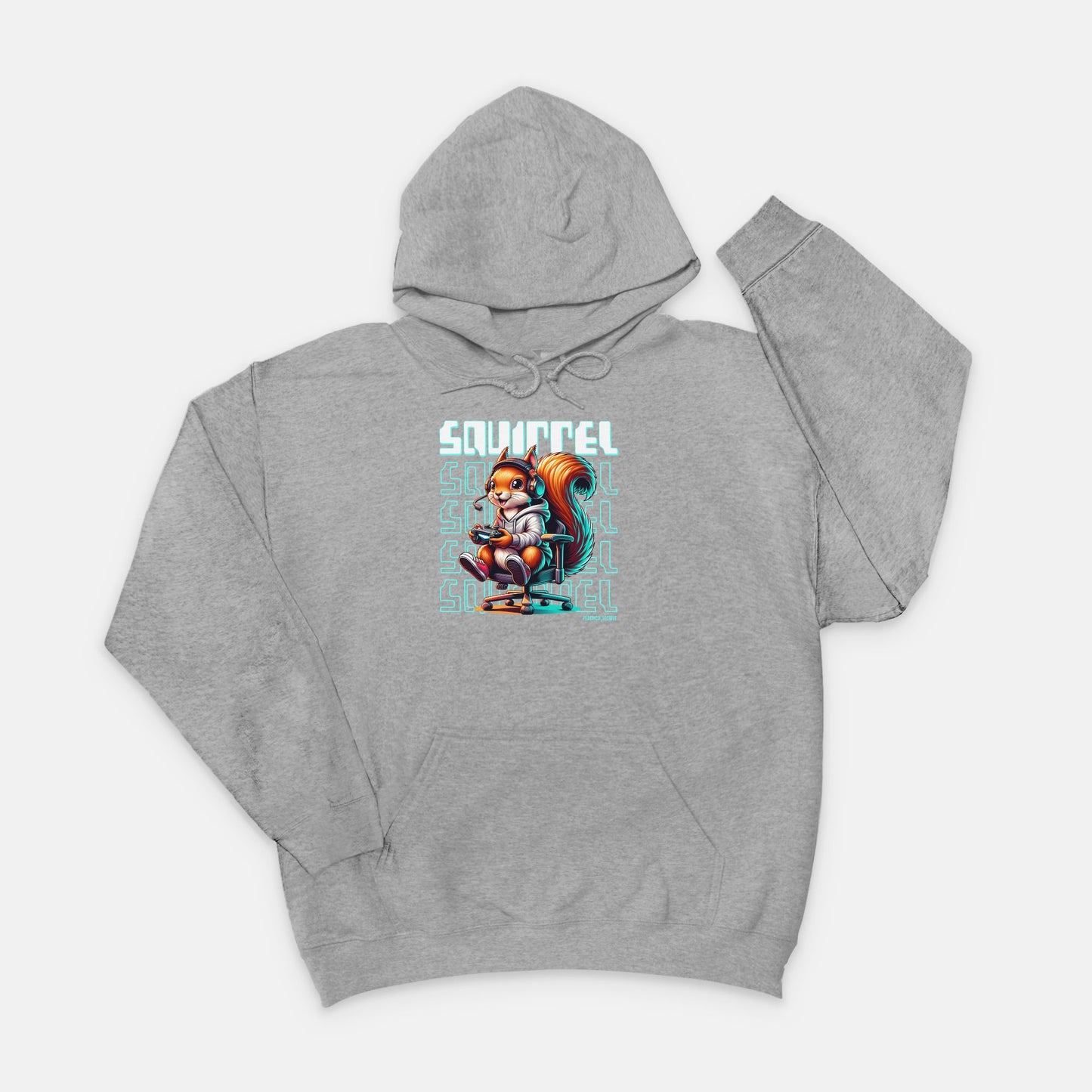 Squirrel Unisex Hooded Sweatshirt Gildan 18500