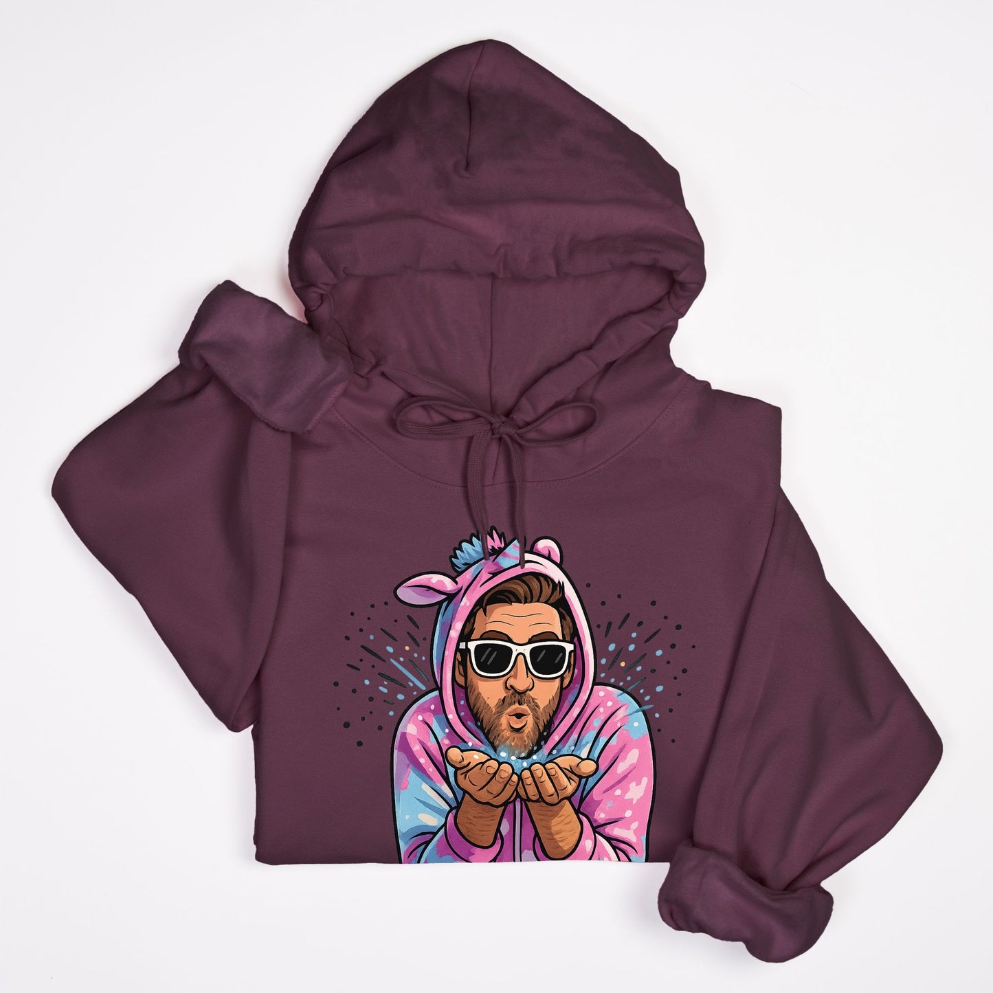 Only Horns Unisex Hooded Sweatshirt Gildan 18500