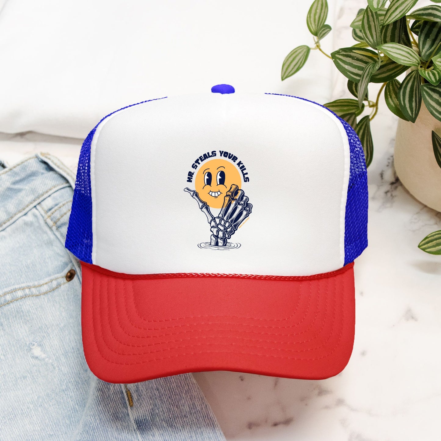 Mr. Steals Your Kills Foam Trucker Hat Otto 39-165