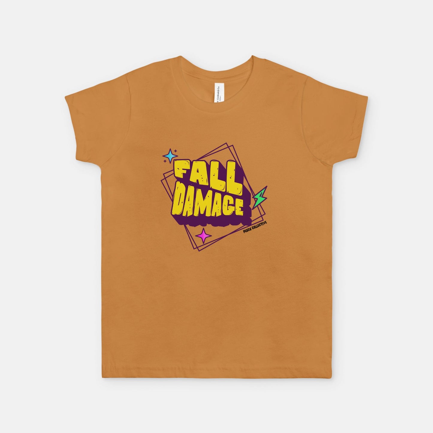 Fall Damage Bella Canvas Youth Unisex Jersey Short Sleeve Tee 3001Y
