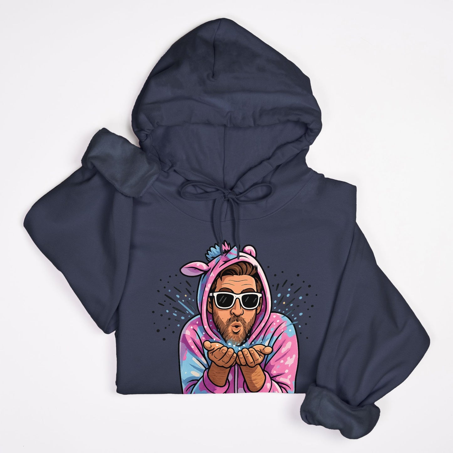 Only Horns Unisex Hooded Sweatshirt Gildan 18500
