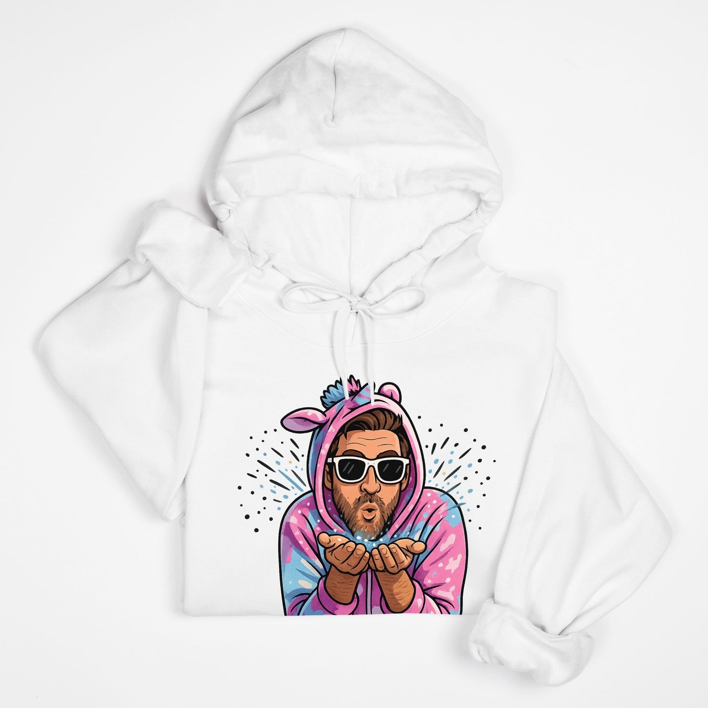 Only Horns Unisex Hooded Sweatshirt Gildan 18500