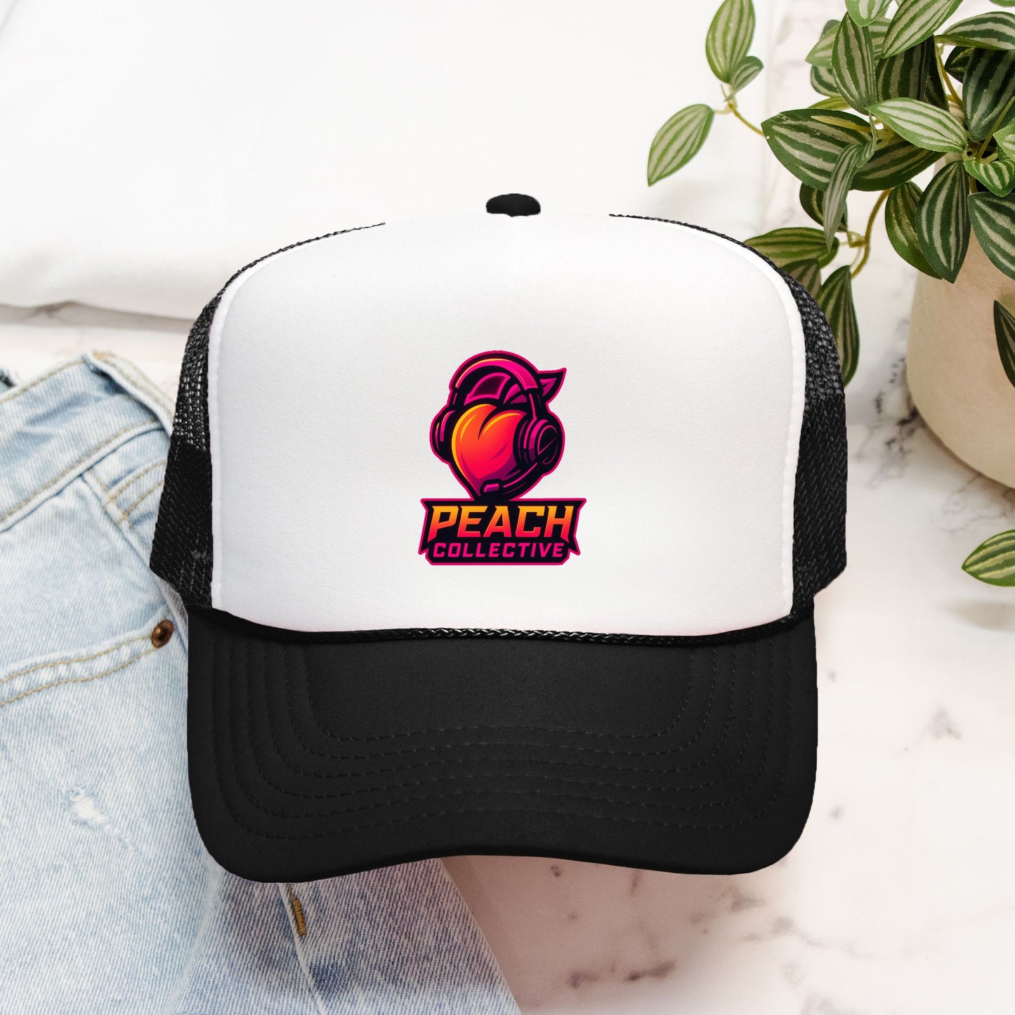 Peach Collective Foam Trucker Hat Otto 39-165