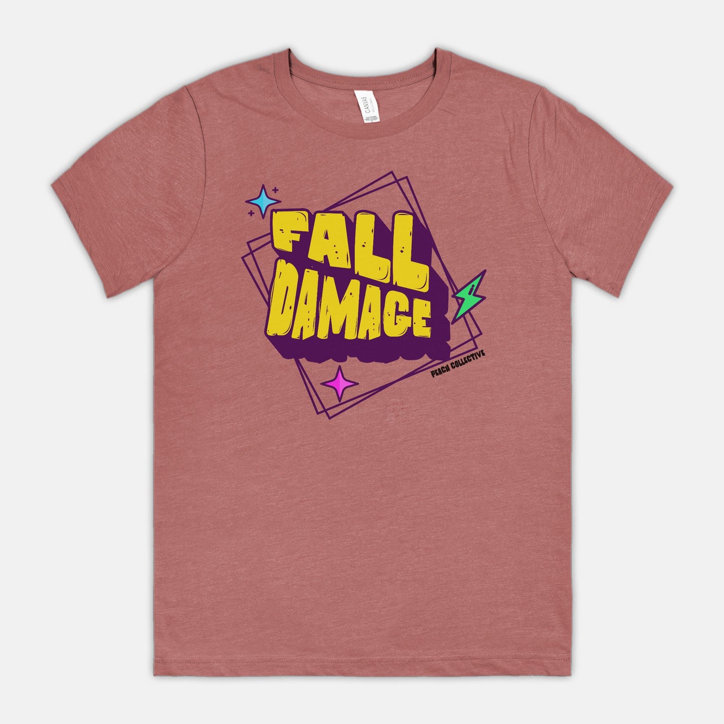 Fall Damage Bella Canvas Unisex Tee 3001CVC