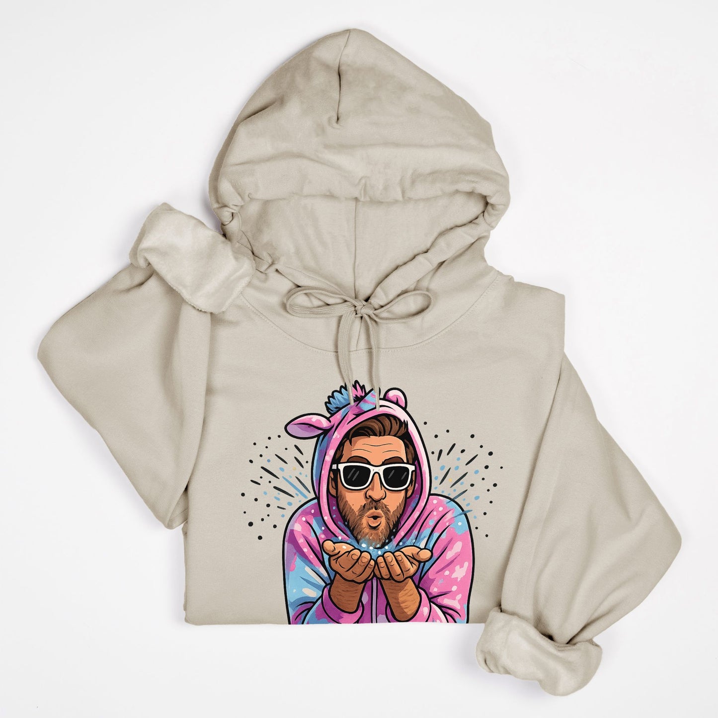 Only Horns Unisex Hooded Sweatshirt Gildan 18500