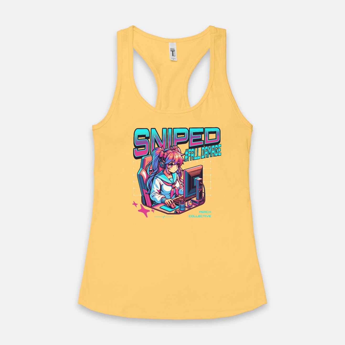 Sniped Women's Racerback Tank Next Level 1533