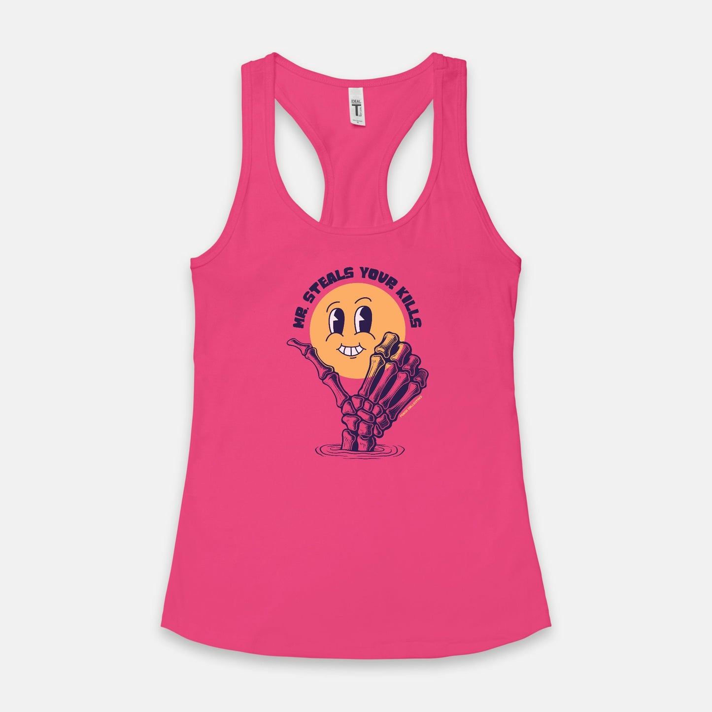Mr Steals Your Kills Women's Racerback Tank Next Level 1533