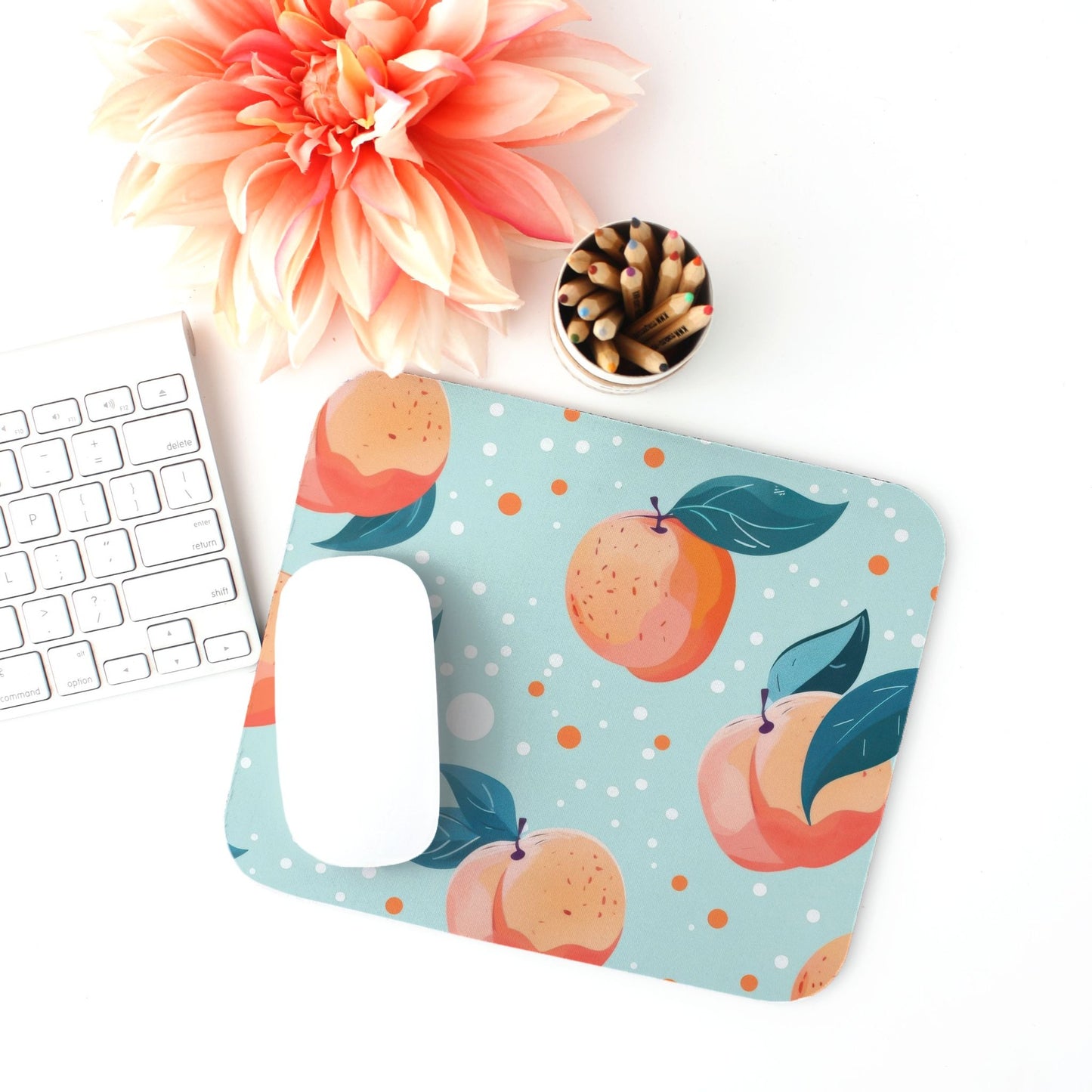 Peaches Mouse Pad (Rectangle)