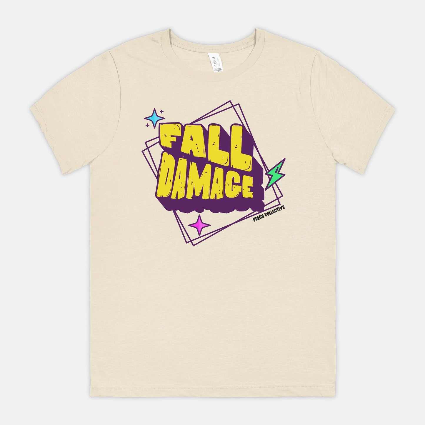 Fall Damage Bella Canvas Unisex Tee 3001CVC