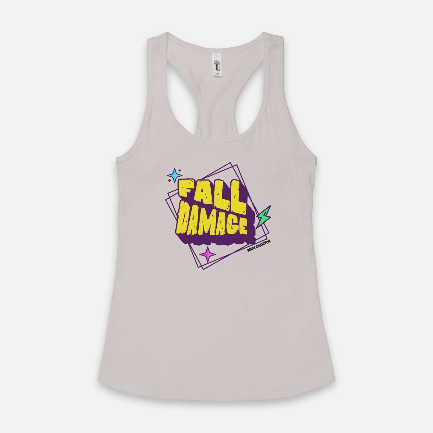 Fall Damage Women's Racerback Tank Next Level 1533