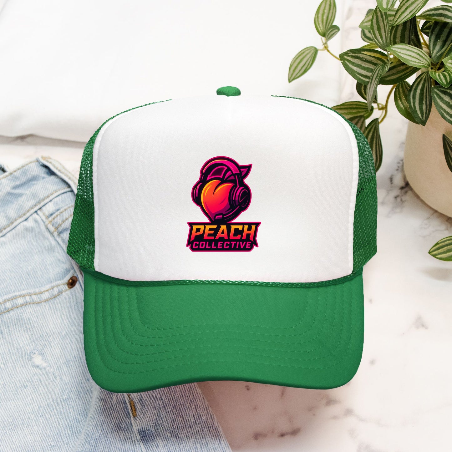 Peach Collective Foam Trucker Hat Otto 39-165