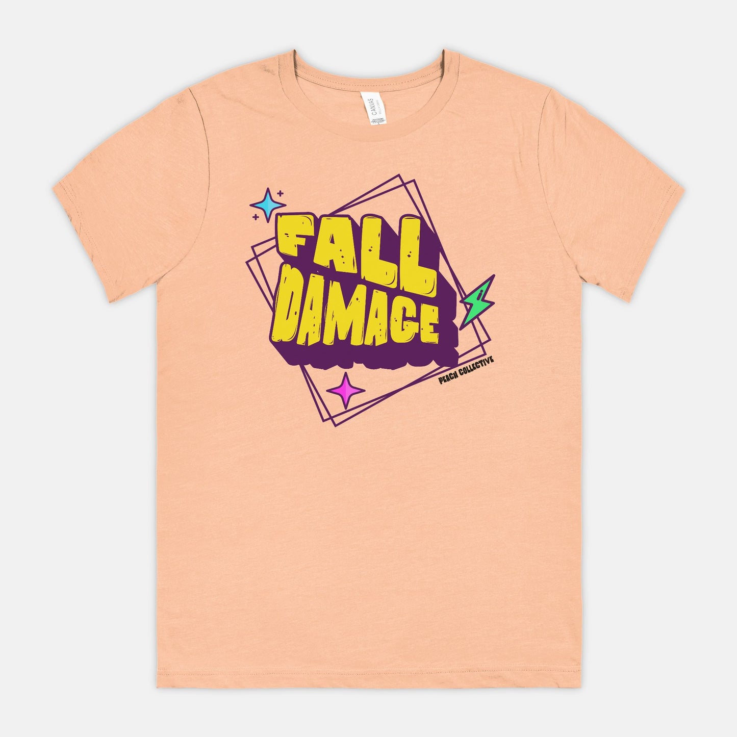 Fall Damage Bella Canvas Unisex Tee 3001CVC