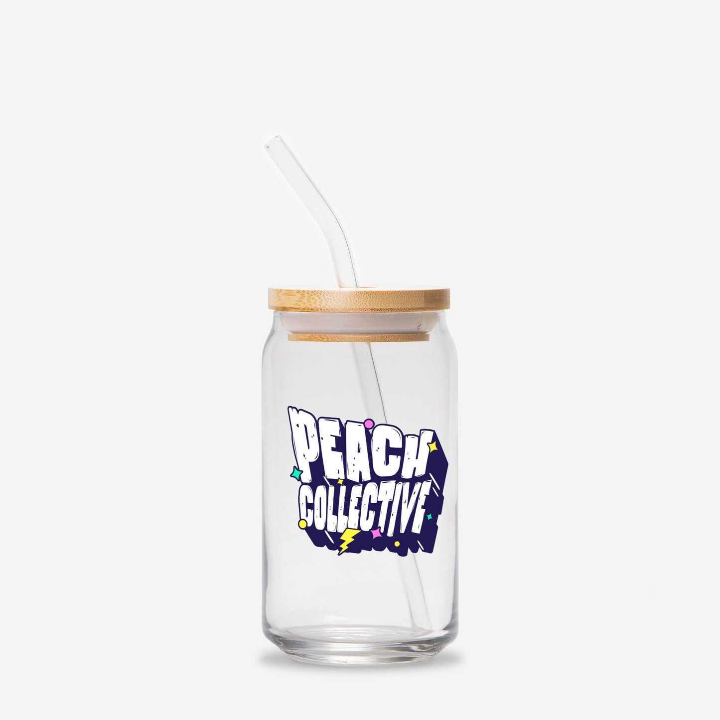 Peach Collective Glass Can 16oz