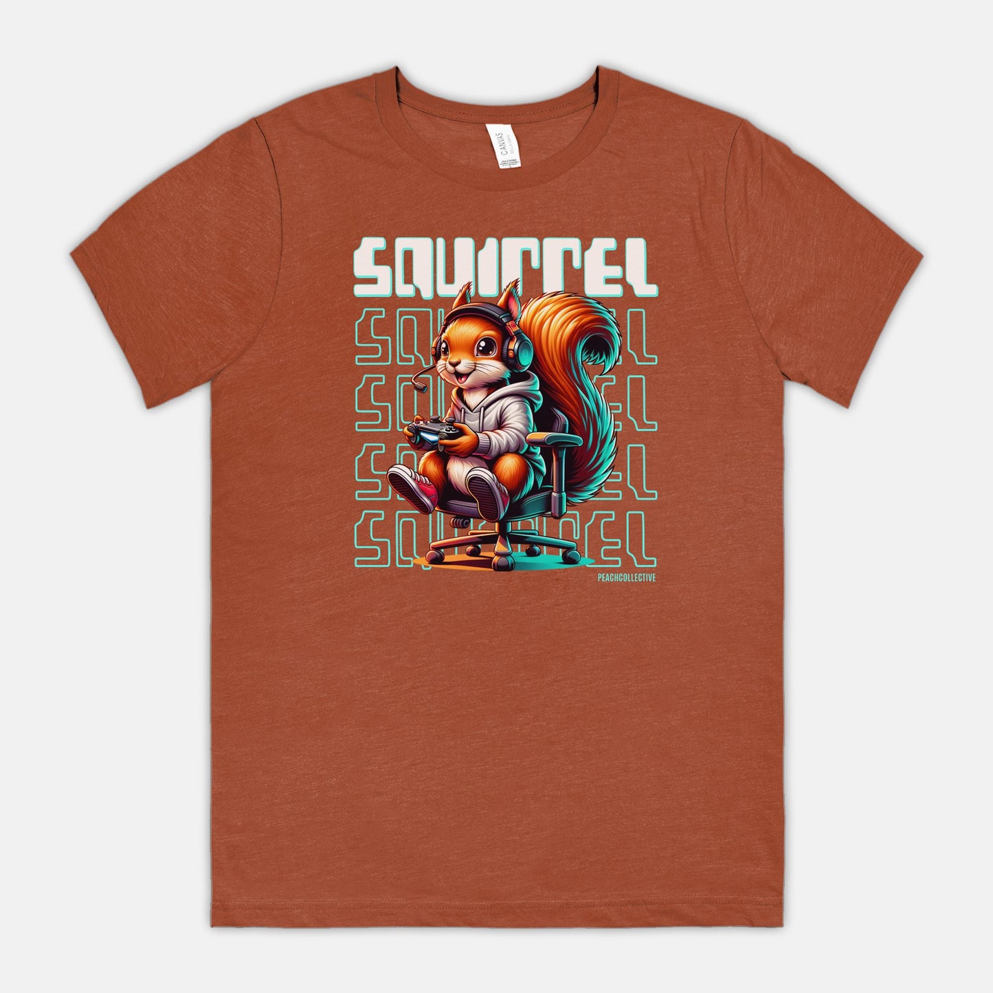 Squirrel Bella Canvas Unisex Tee 3001CVC