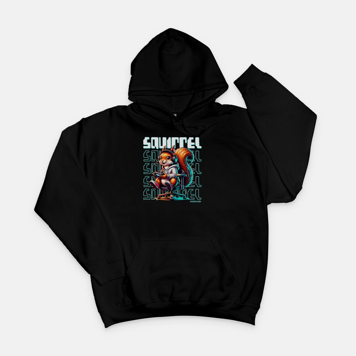 Squirrel Unisex Hooded Sweatshirt Gildan 18500