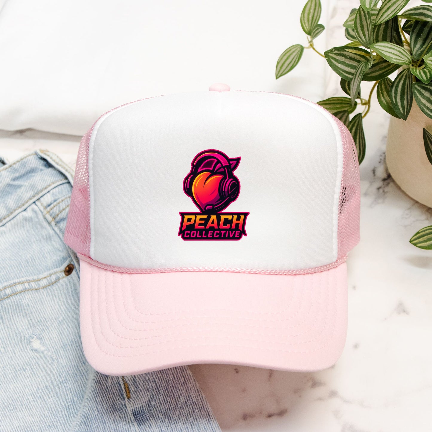 Peach Collective Foam Trucker Hat Otto 39-165