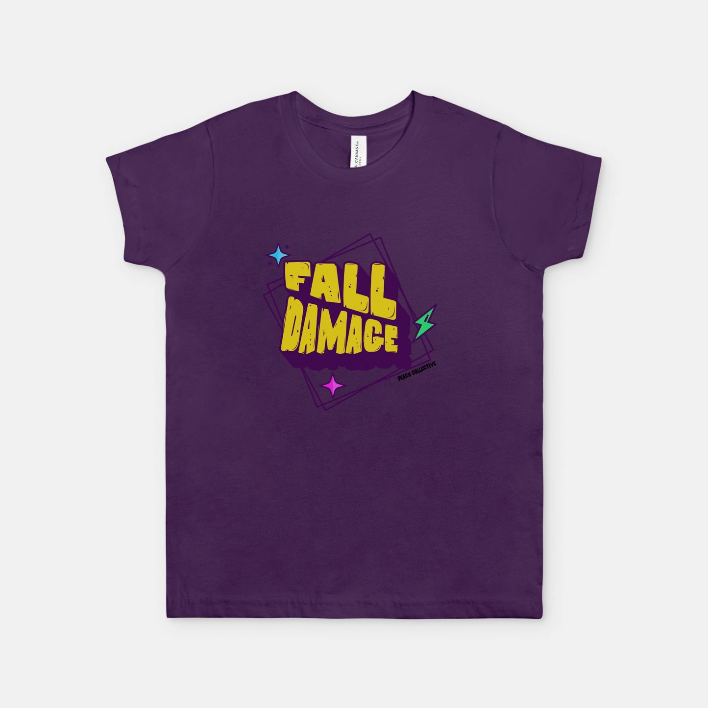 Fall Damage Bella Canvas Youth Unisex Jersey Short Sleeve Tee 3001Y