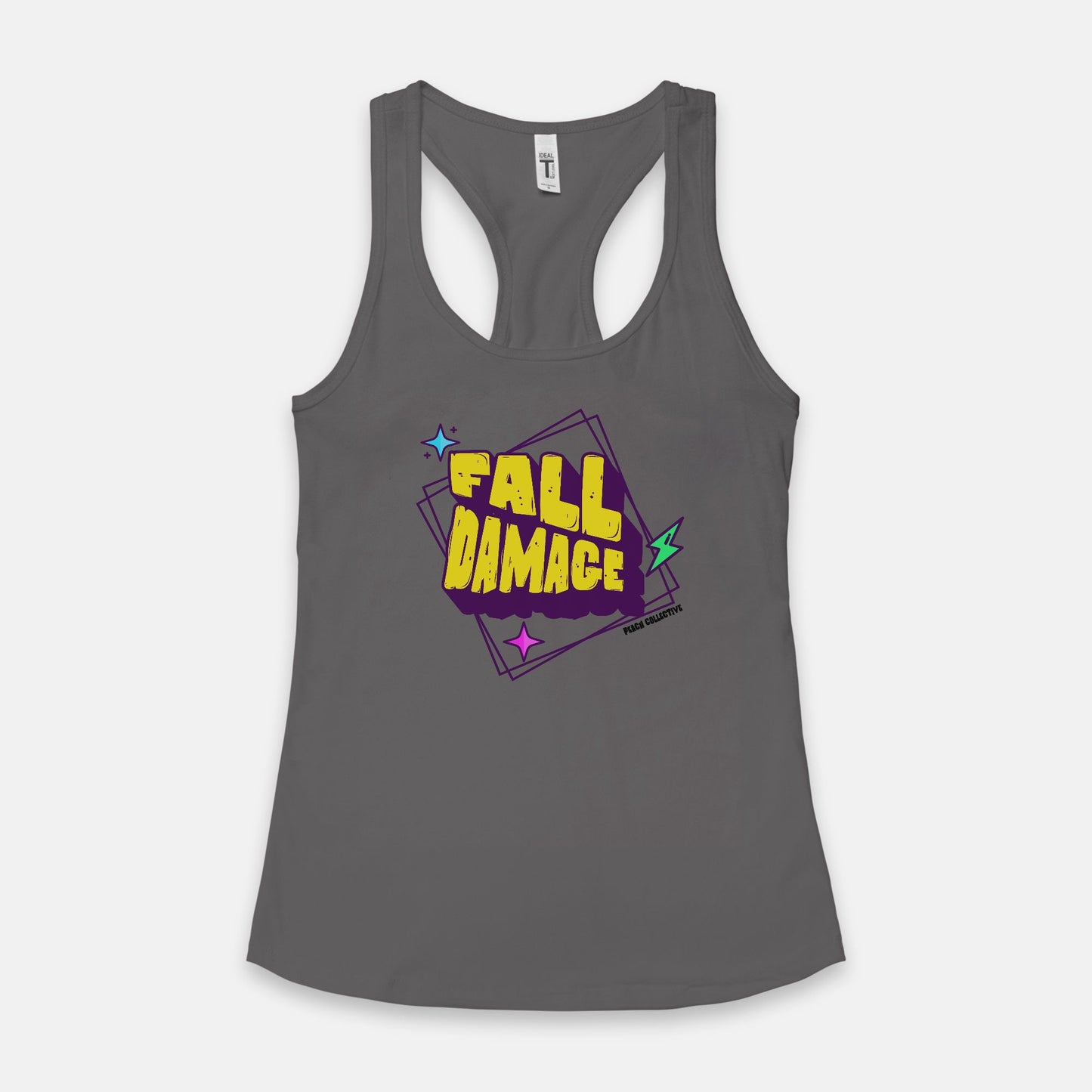 Fall Damage Women's Racerback Tank Next Level 1533