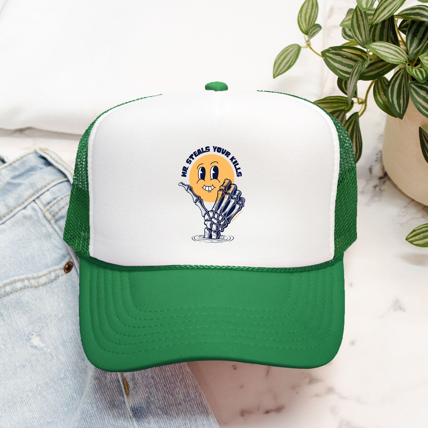 Mr. Steals Your Kills Foam Trucker Hat Otto 39-165