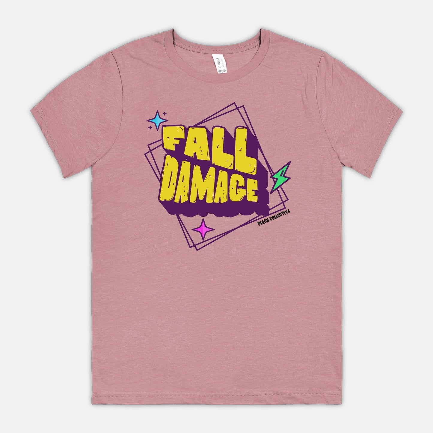 Fall Damage Bella Canvas Unisex Tee 3001CVC
