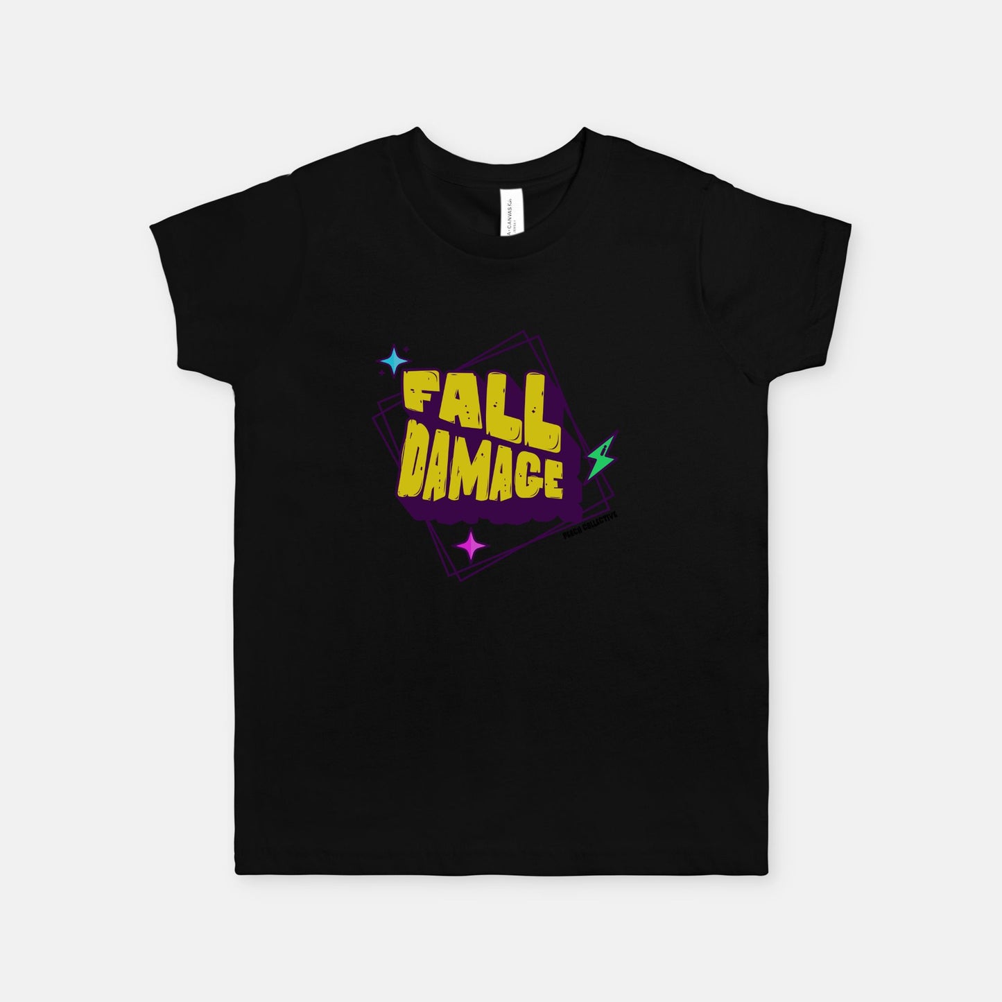 Fall Damage Bella Canvas Youth Unisex Jersey Short Sleeve Tee 3001Y