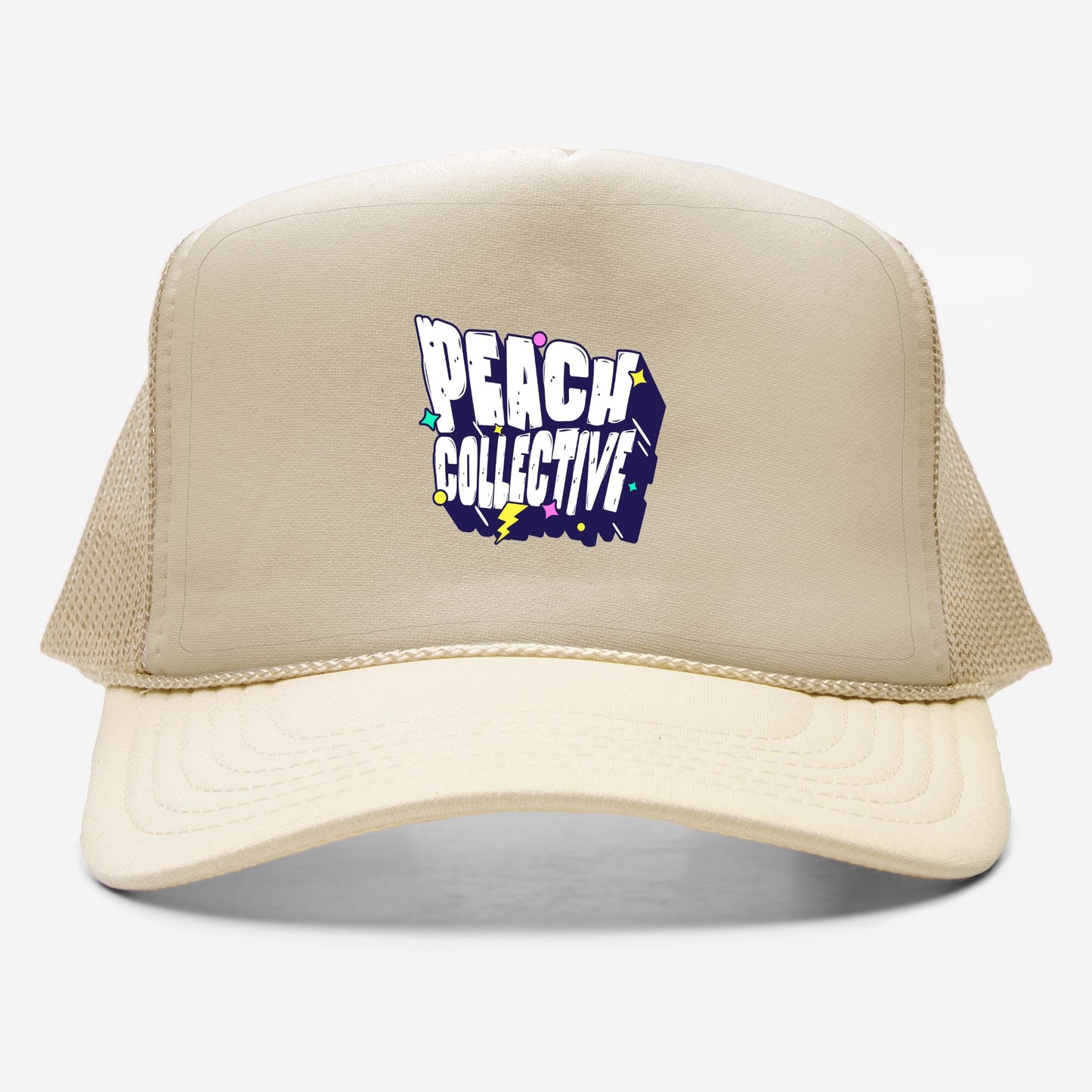 Retro Peach Collective Foam Trucker Hat Otto 39-165