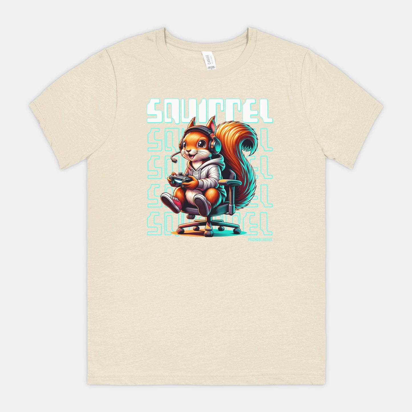 Squirrel Bella Canvas Unisex Tee 3001CVC