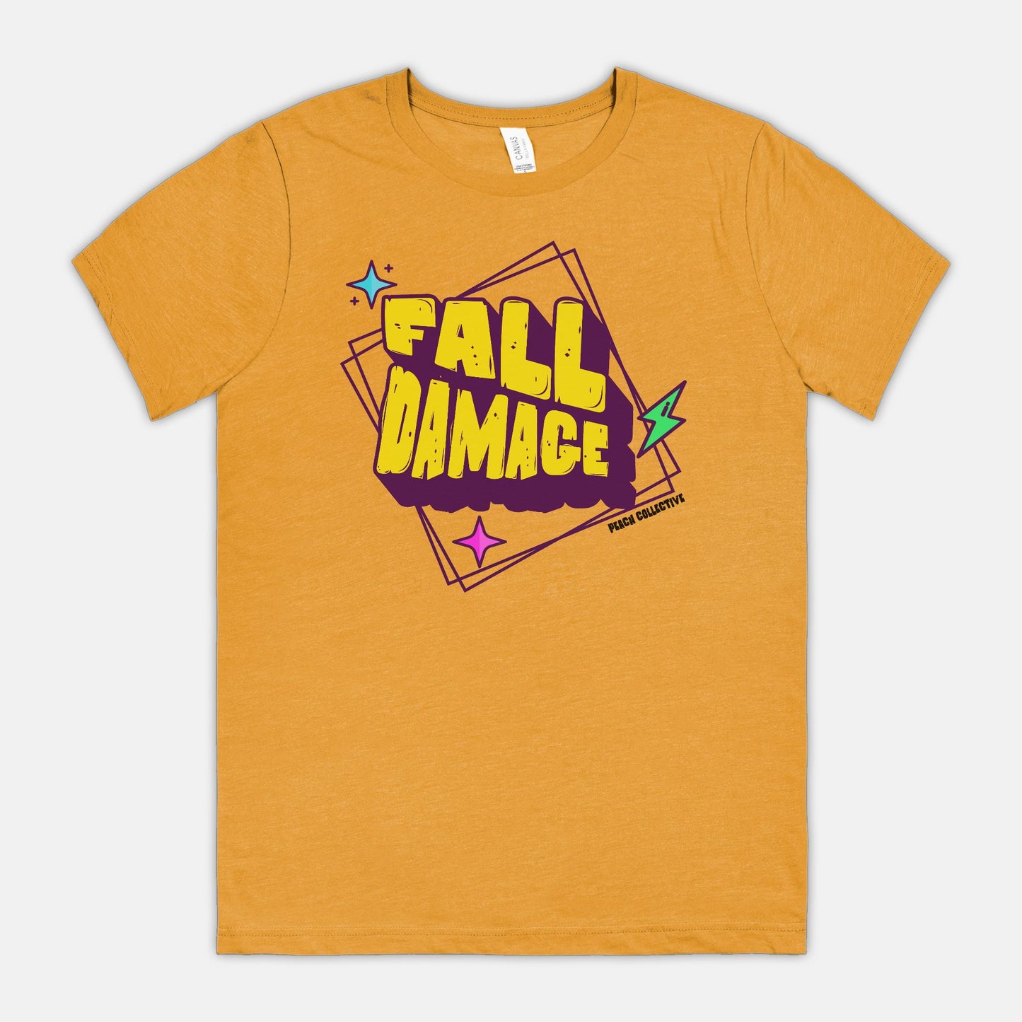 Fall Damage Bella Canvas Unisex Tee 3001CVC