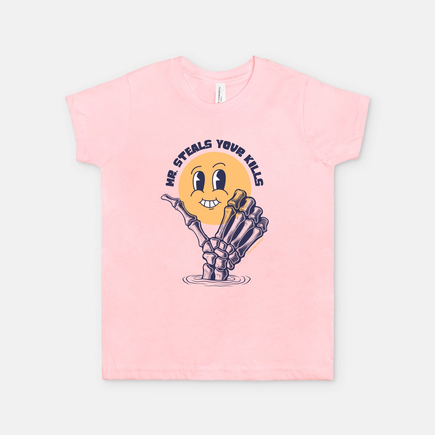 Mr. Steals Your Kills Bella Canvas Youth Unisex Jersey Short Sleeve Tee 3001Y