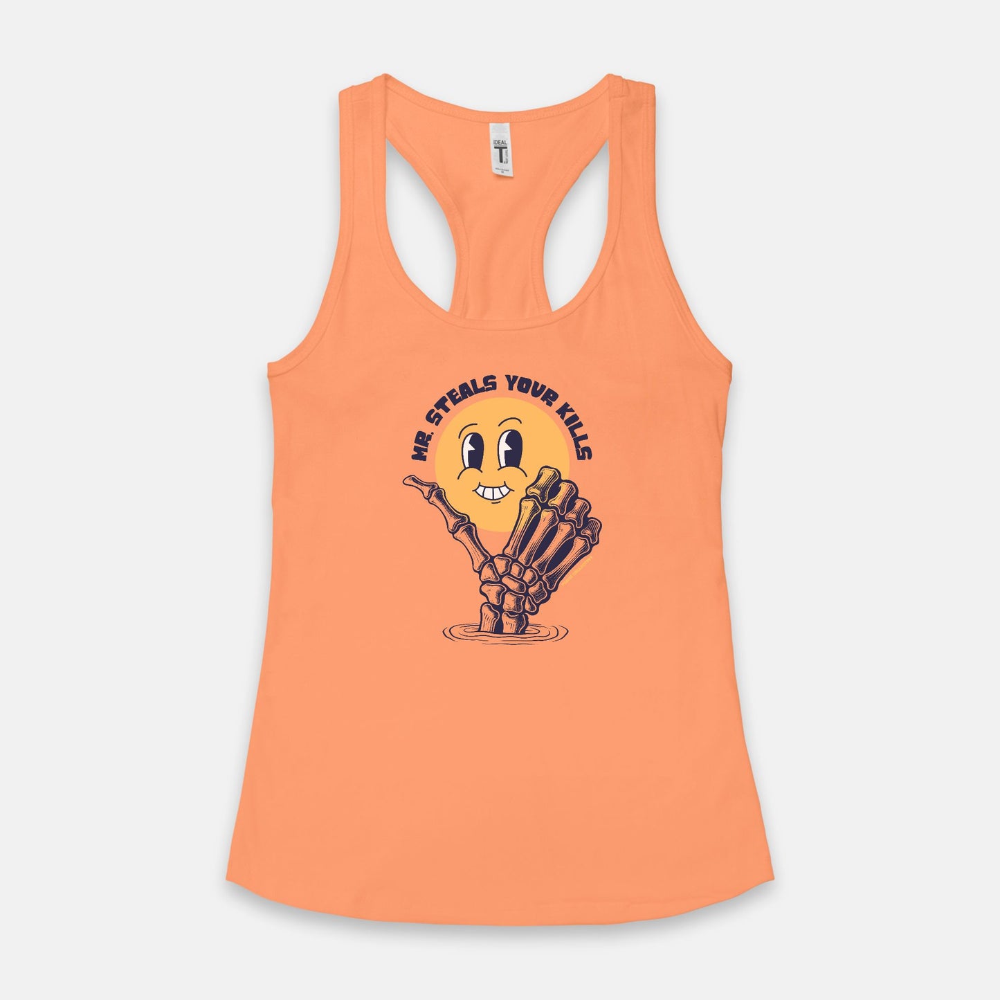 Mr Steals Your Kills Women's Racerback Tank Next Level 1533