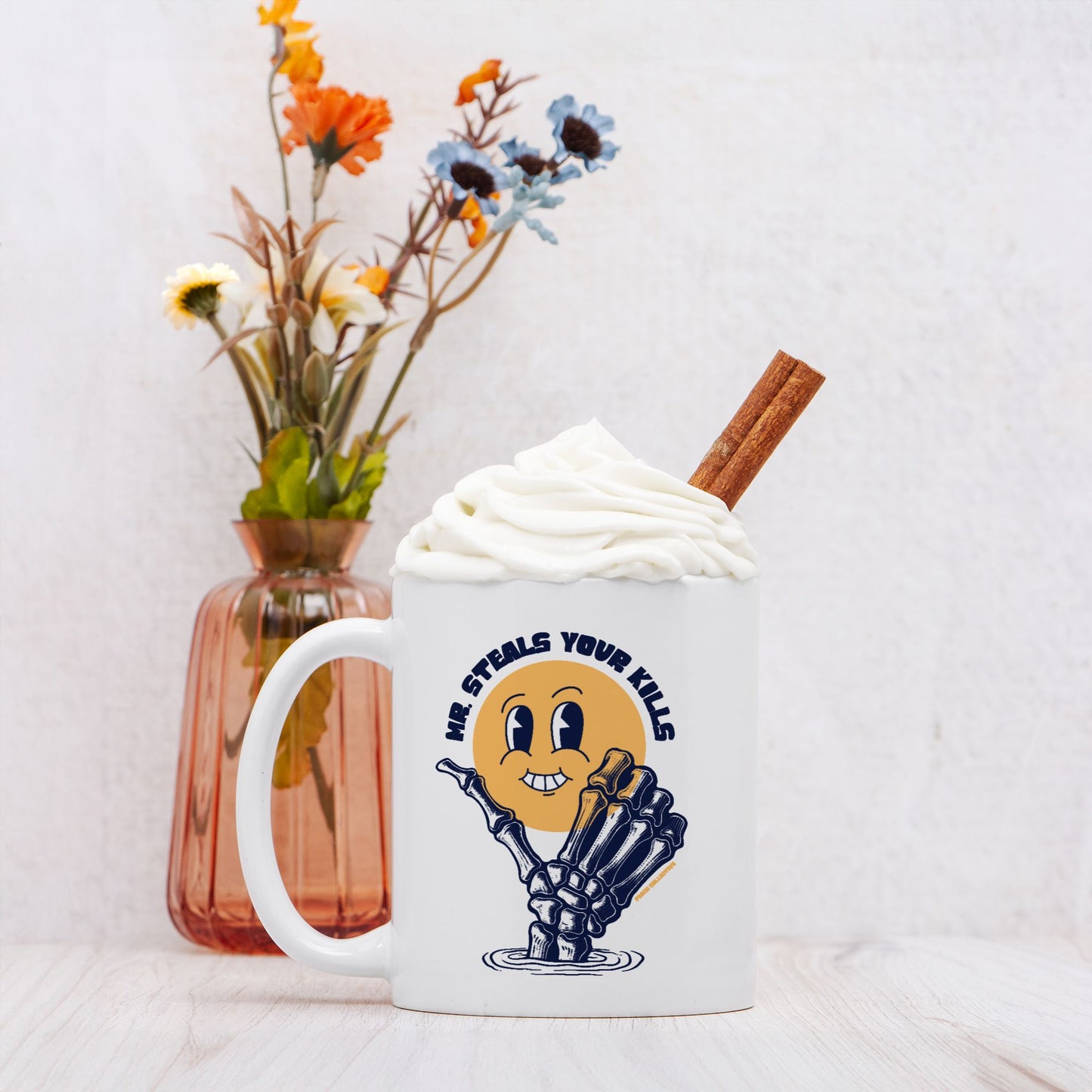 Mr. Steals Your Kills Mug 11oz