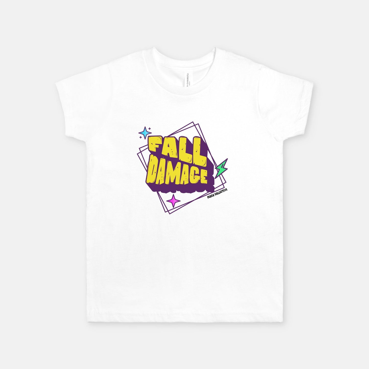 Fall Damage Bella Canvas Youth Unisex Jersey Short Sleeve Tee 3001Y