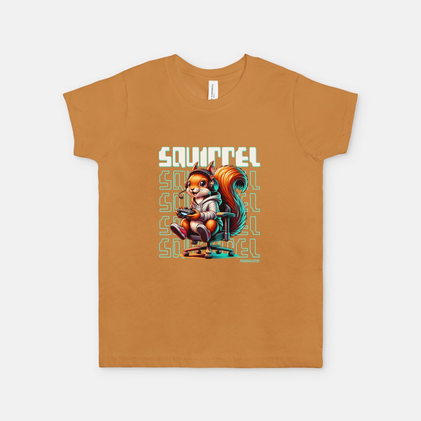 Squirrel Bella Canvas Youth Unisex Jersey Short Sleeve Tee 3001Y