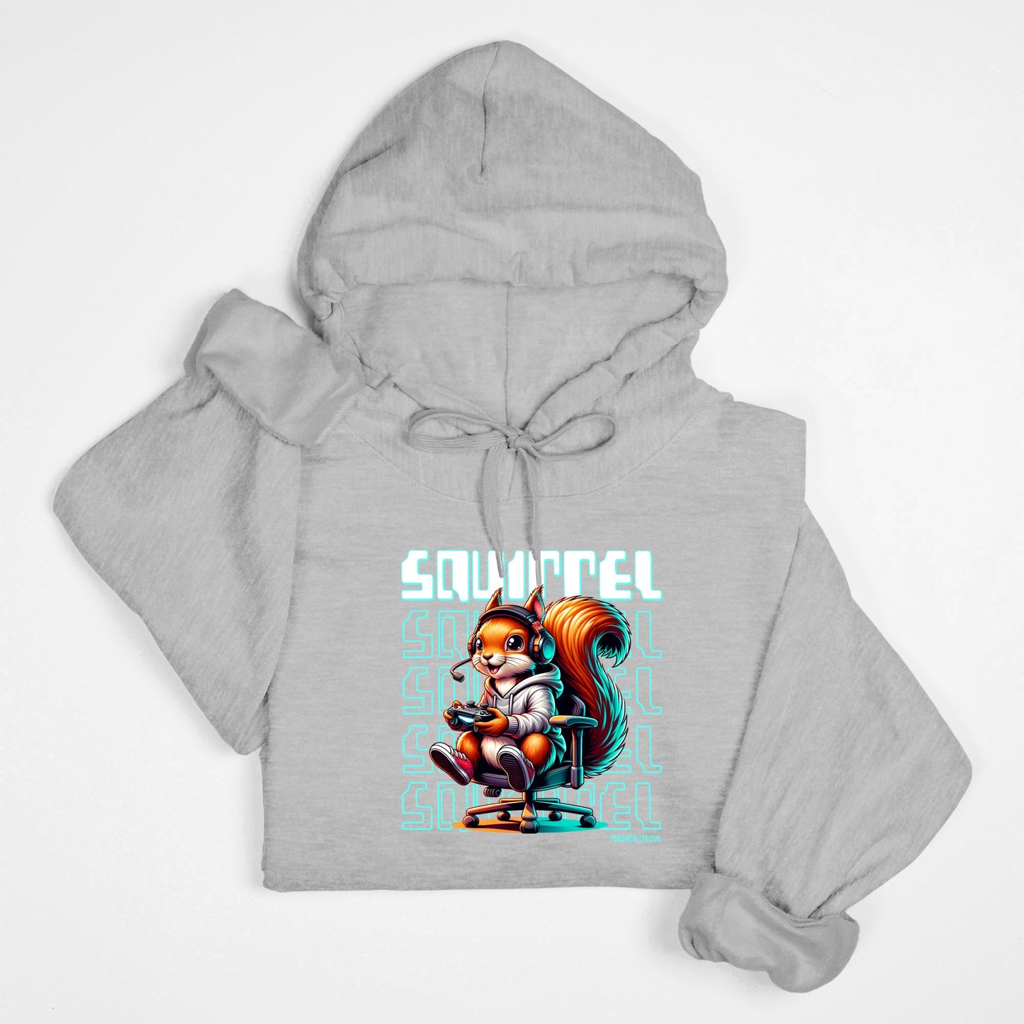 Squirrel Unisex Hooded Sweatshirt Gildan 18500