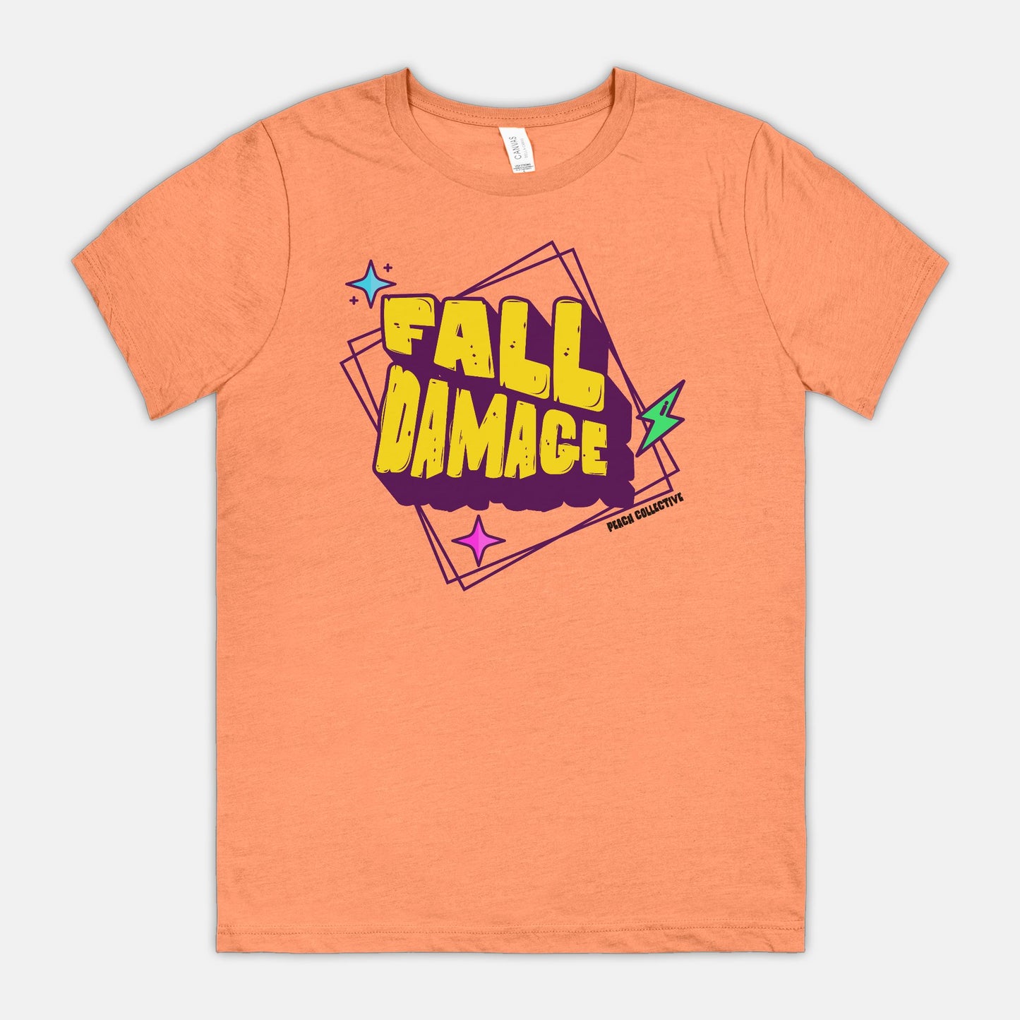 Fall Damage Bella Canvas Unisex Tee 3001CVC