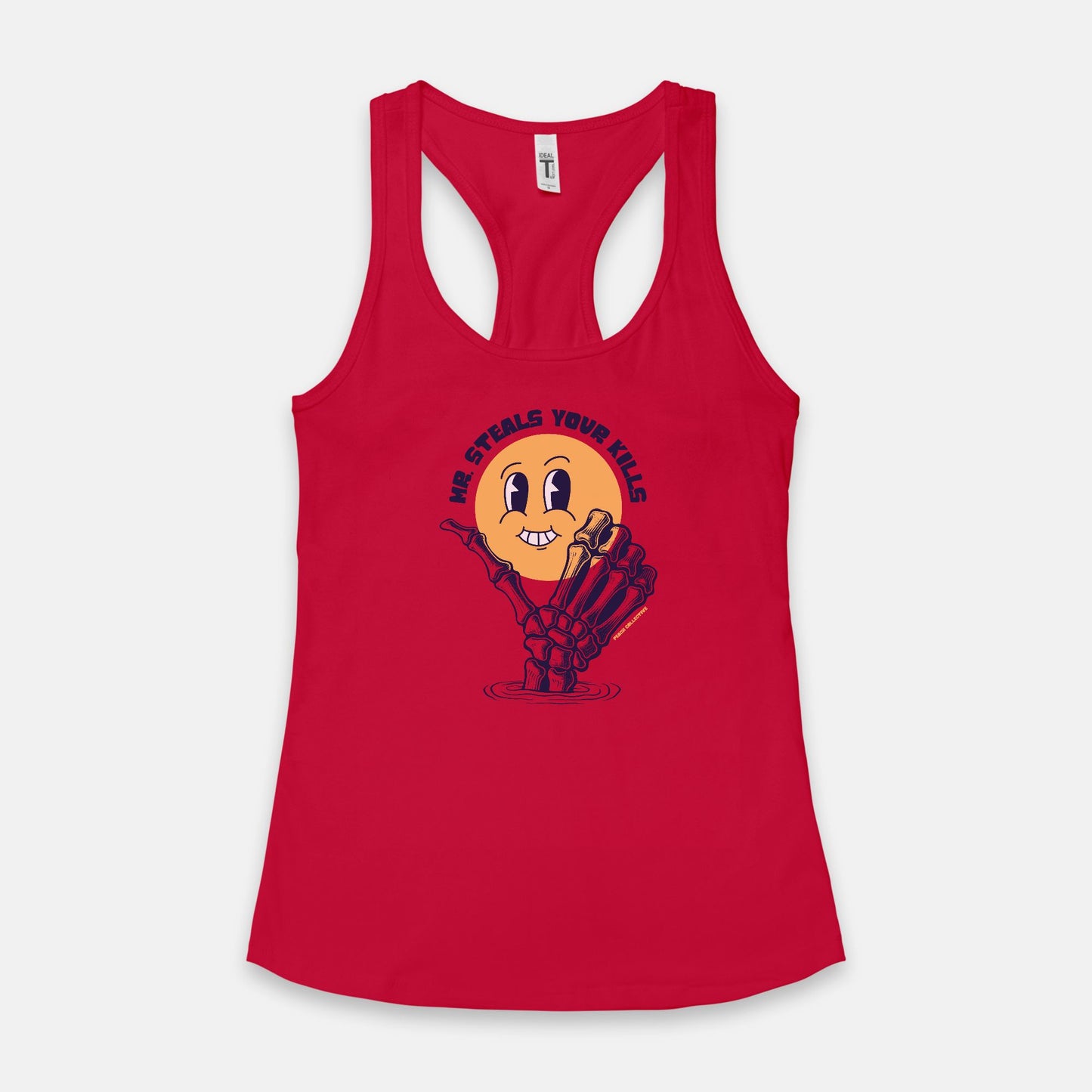 Mr Steals Your Kills Women's Racerback Tank Next Level 1533