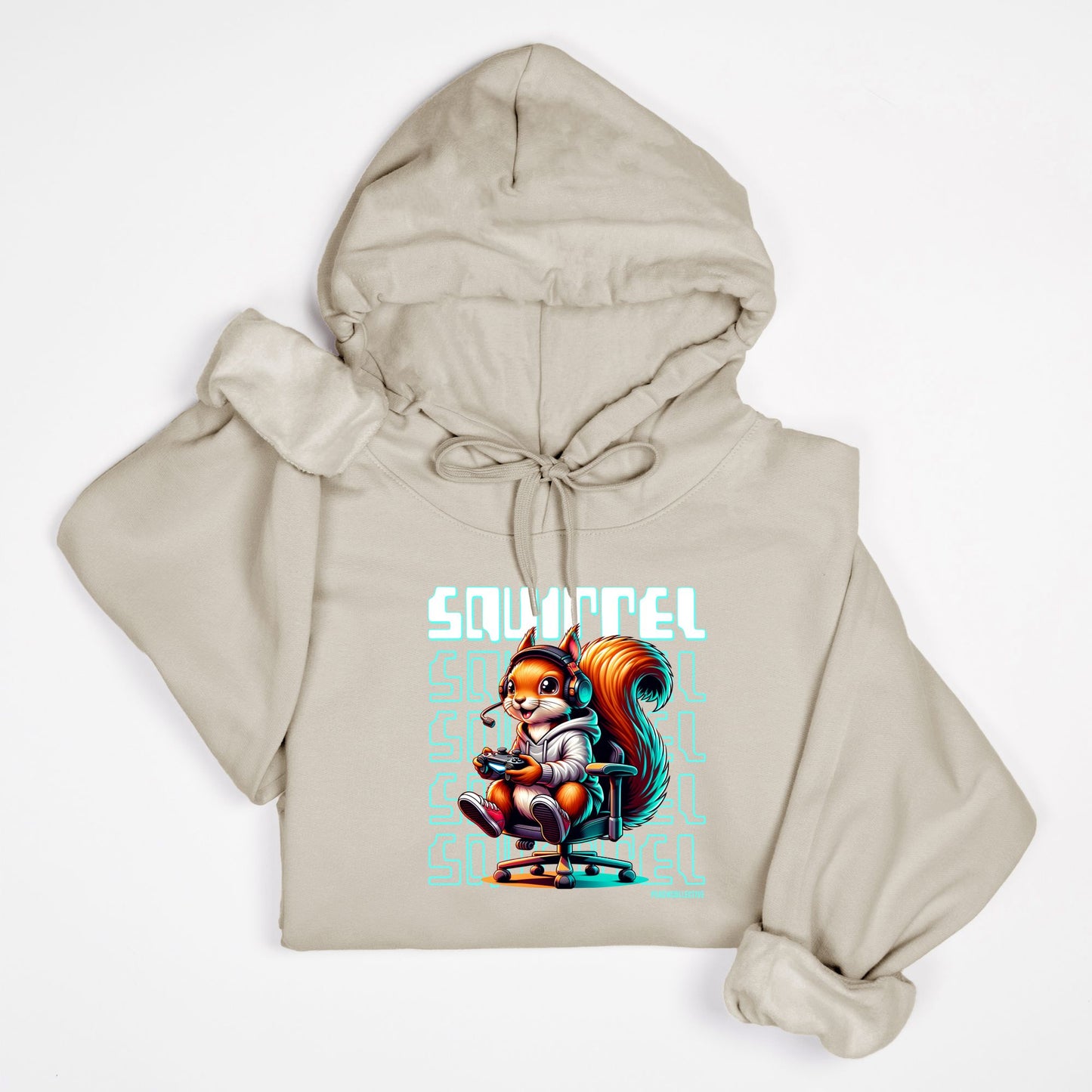 Squirrel Unisex Hooded Sweatshirt Gildan 18500